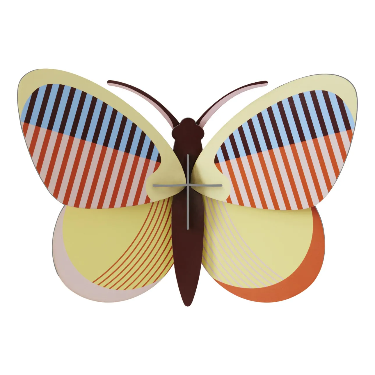 Studio Roof Multicoloured Sia Butterfly Wall Decoration