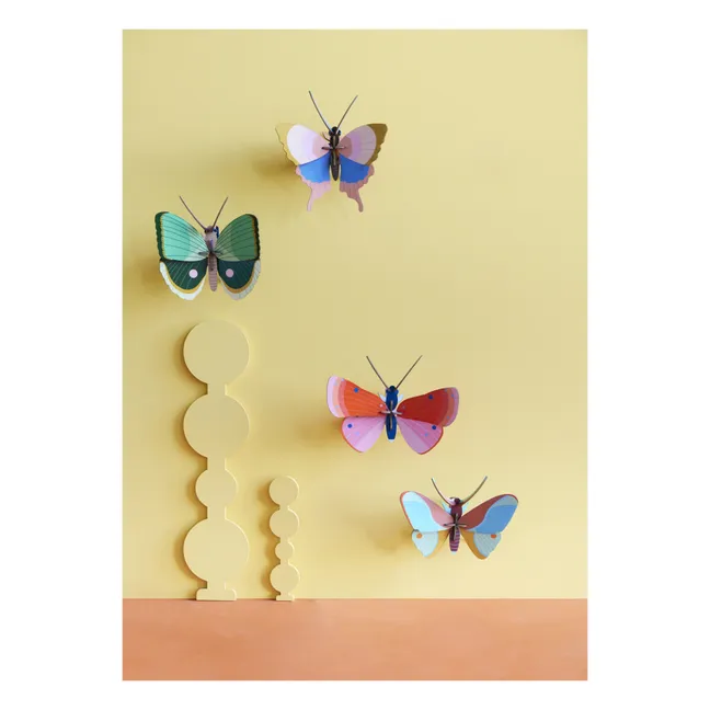 Gold Rim butterfly wall decoration