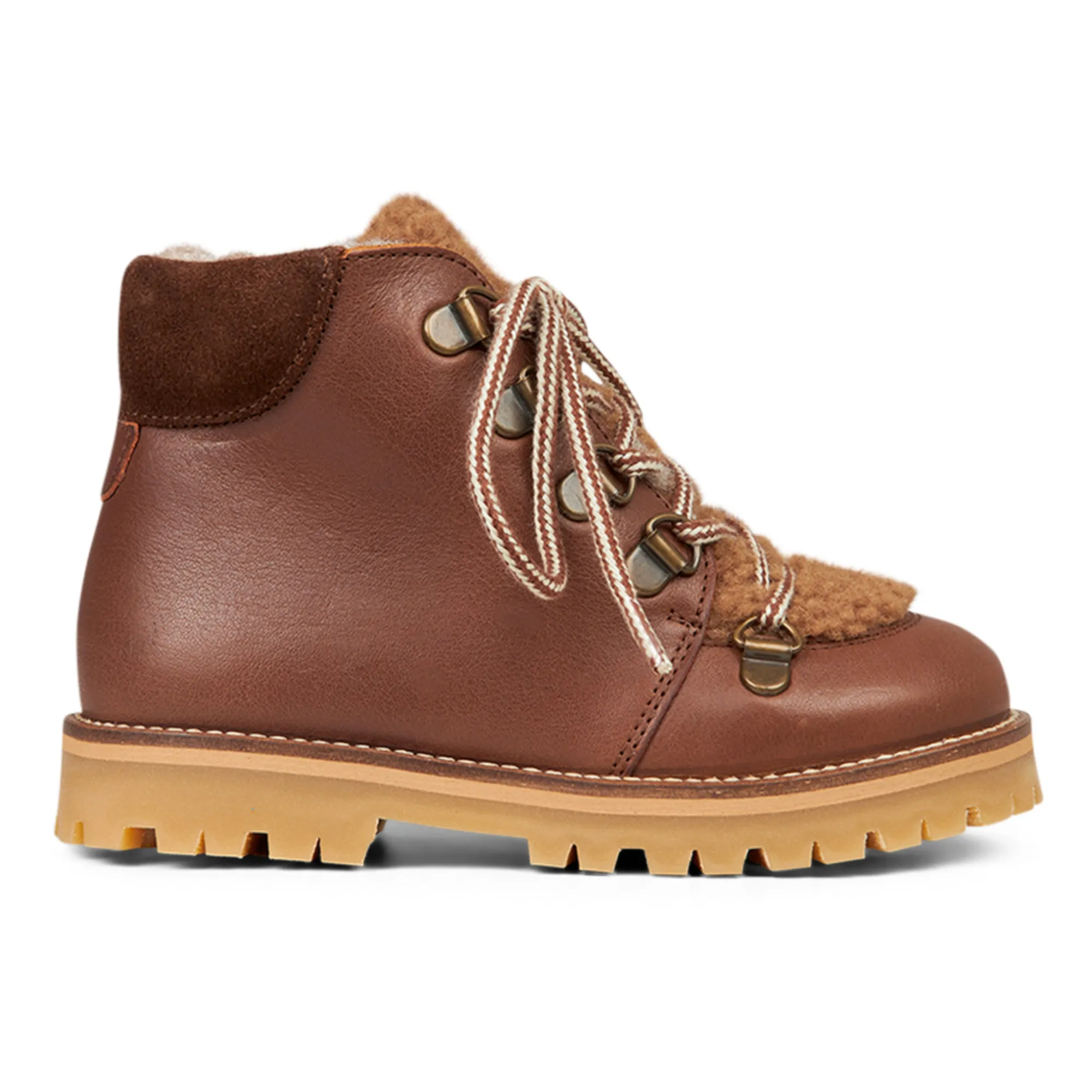 Petit Nord Brown Winter Classic Fur-Lined Boots
