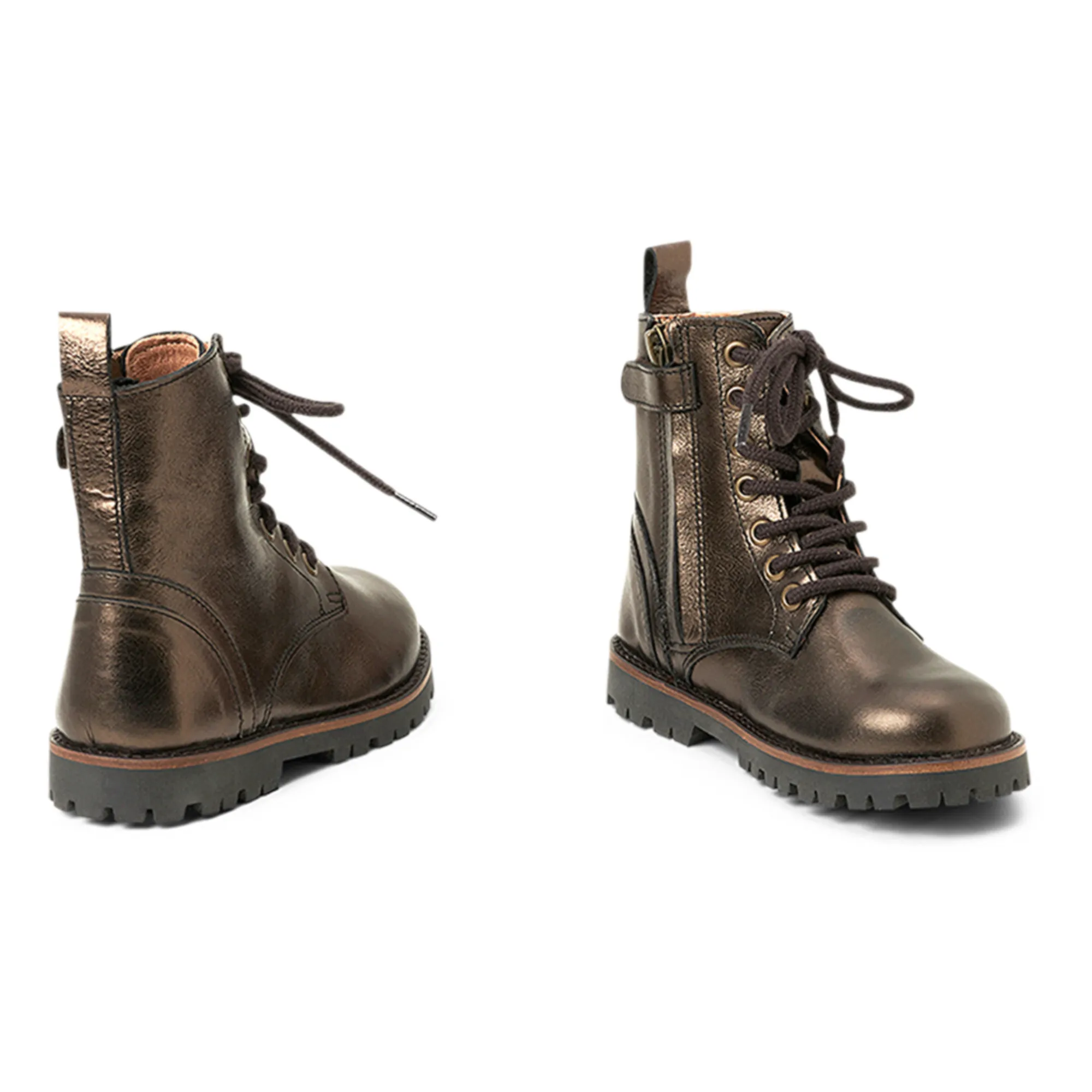 Petit Nord - Bottes Zip Lace-up (Petit Nord) - Image 1