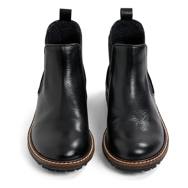 Mathis leather boots | Black