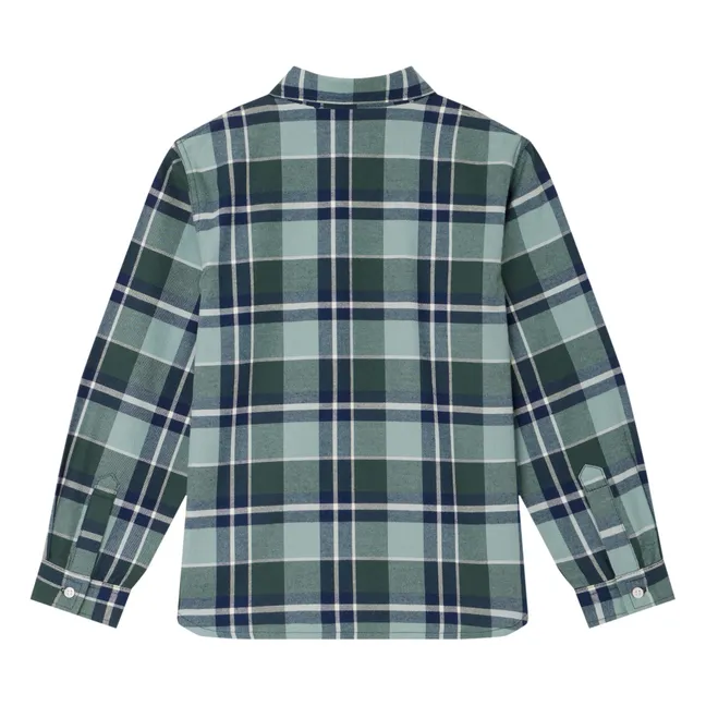 Daho Checkered Shirt | Green