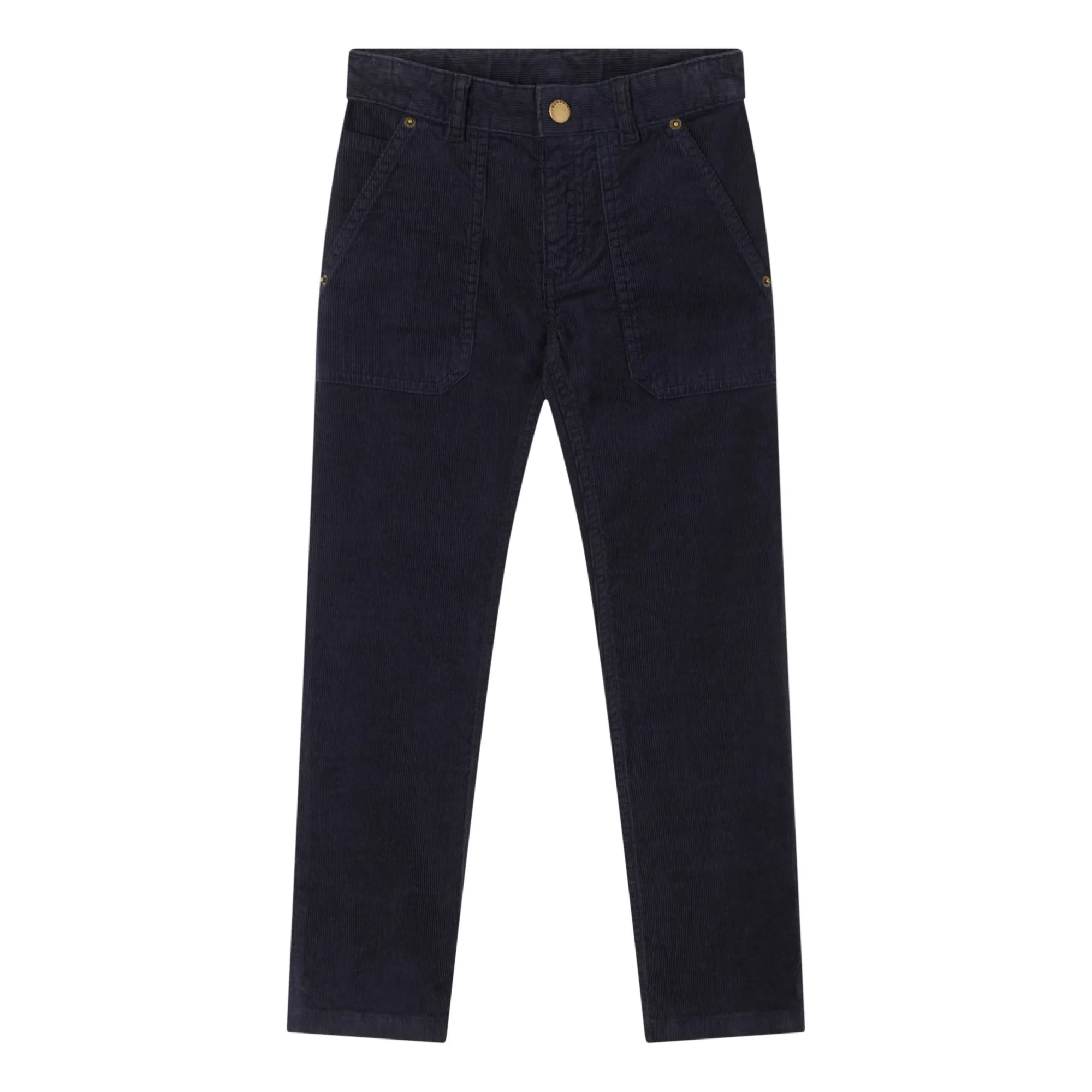Bonpoint Navy Blue Malone Corduroy Trousers