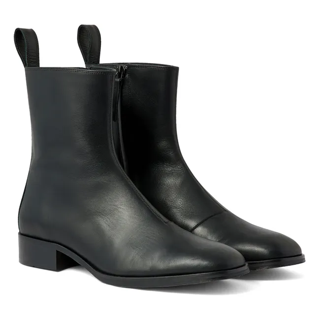 Boots West Leather | Black