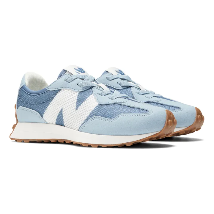 New Balance 327 Elastic Lace Sneakers Blue Smallable