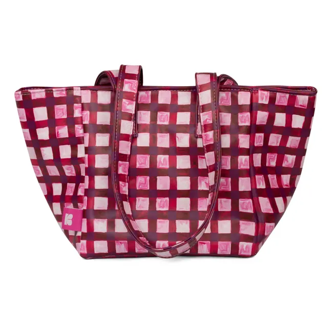 Lunch bag with insulated lining | Fuchsia