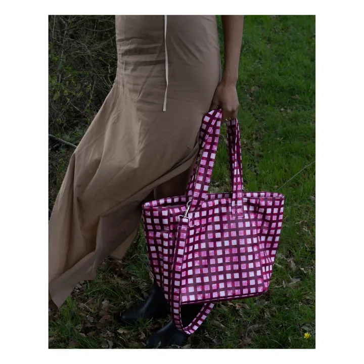 Sac Groceries avec doublure isotherme | Rose fuschia- Image produit n°1