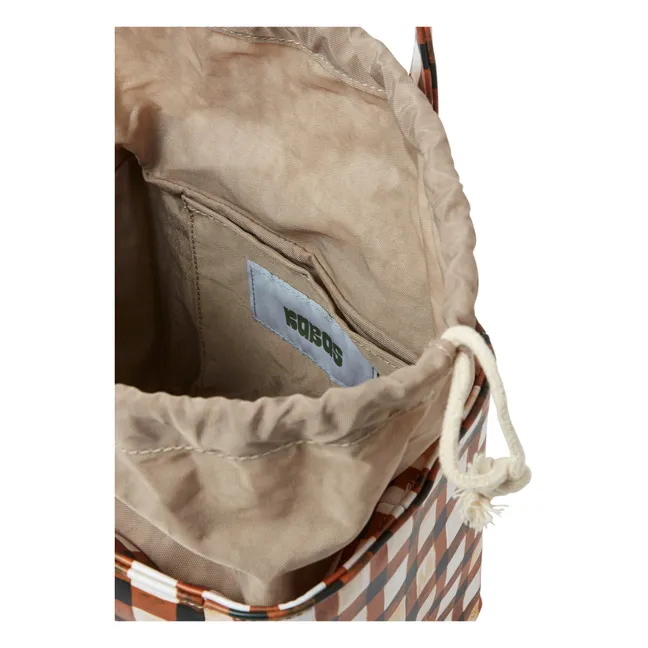 Lunch bag with insulated lining | Brown