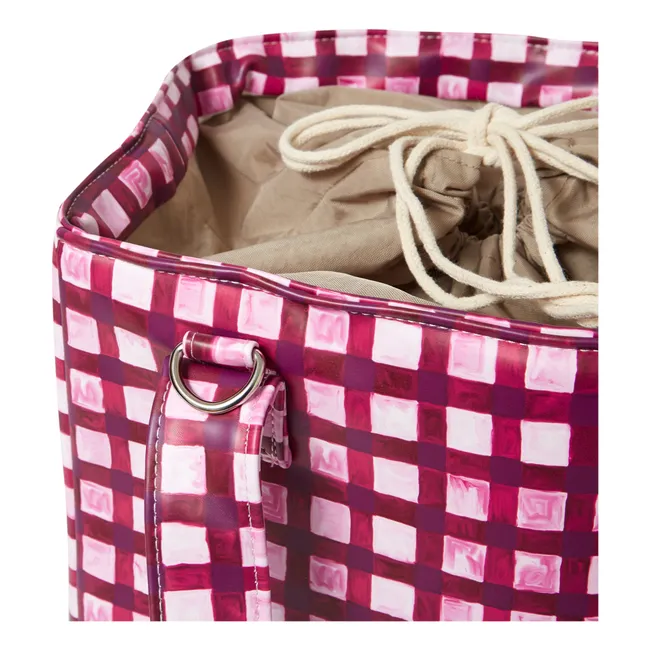 Grocery bag with isothermal lining | Fuchsia
