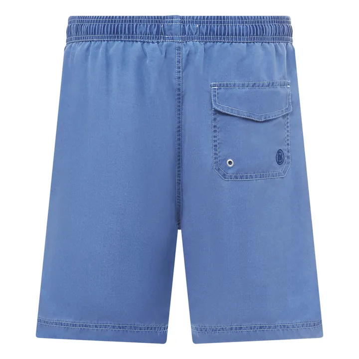 Short De Bain Homme Délavé | Bleu jean- Image produit n°1