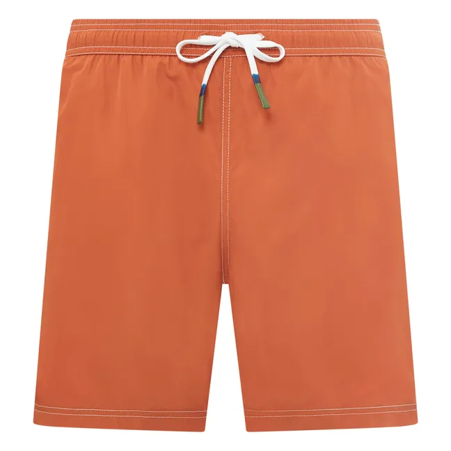 Badehose recyceltes Polyester | Kamelbraun