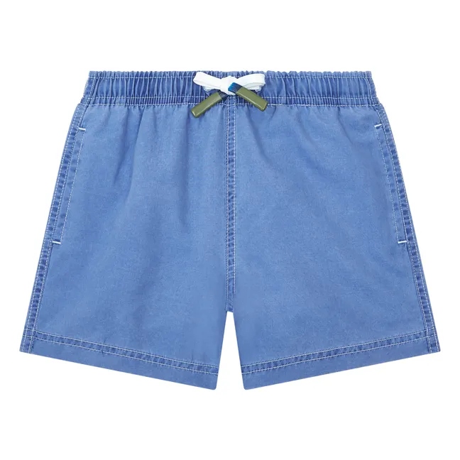 Short De Bain Garçon Délavé | Bleu jean