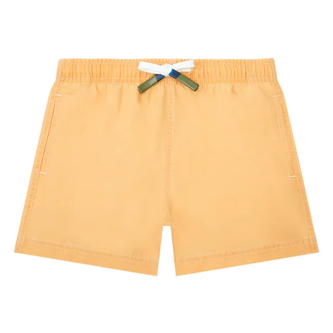 Short De Bain Garçon Délavé | Jaune