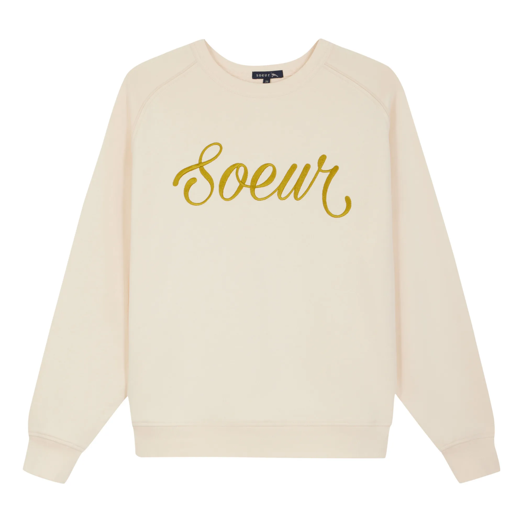 Soeur Ecru Thibault Organic Cotton Sweatshirt