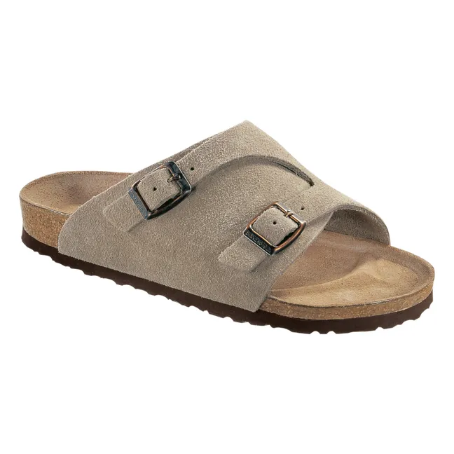 Sandales Zürich Chaussant Etroit | Taupe