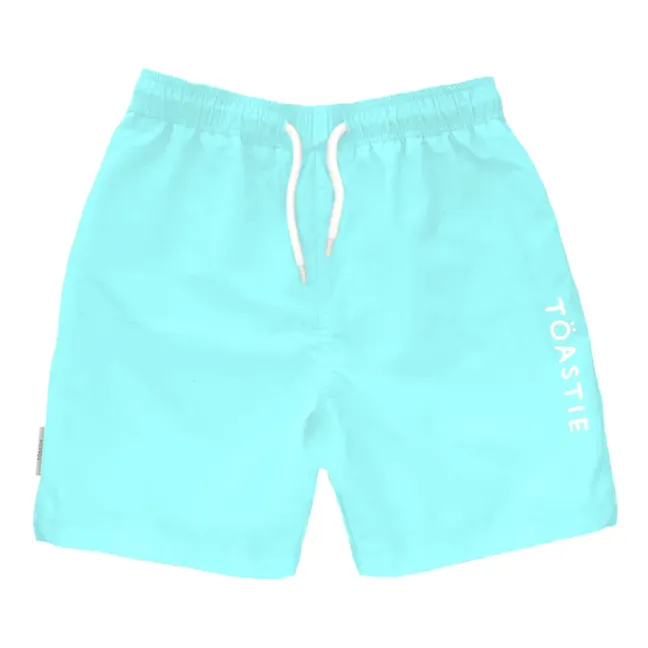 Anti-UV Bermuda Bathing Shorts | Light Blue