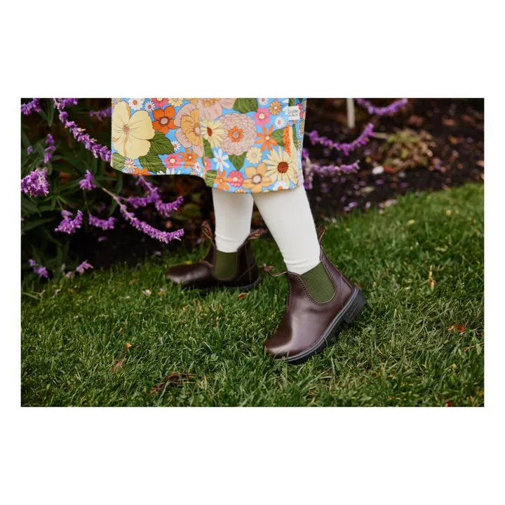 Chelsea Boots Bicolore | Marron- Image produit n°2
