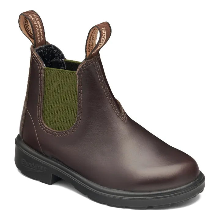Chelsea Boots Bicolore | Marron- Image produit n°3