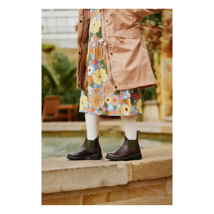 Chelsea Boots Bicolore | Marron- Image produit n°7