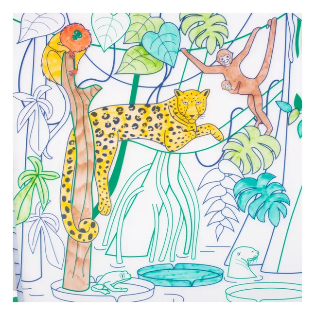 Set de mesa de colores Amazonia