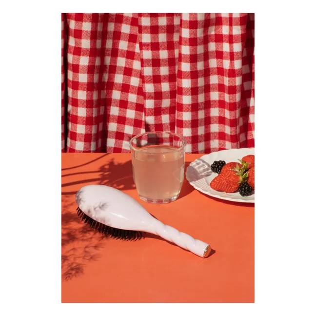 The All-Rounder N°01 Hairbrush - Care & Shine | Pink