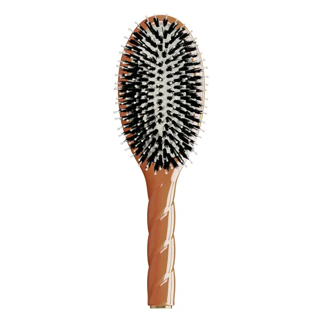 Brosse à cheveux L'Indispensable Douceur N°03 - cuir chevelu sensible | Hopi Terracotta