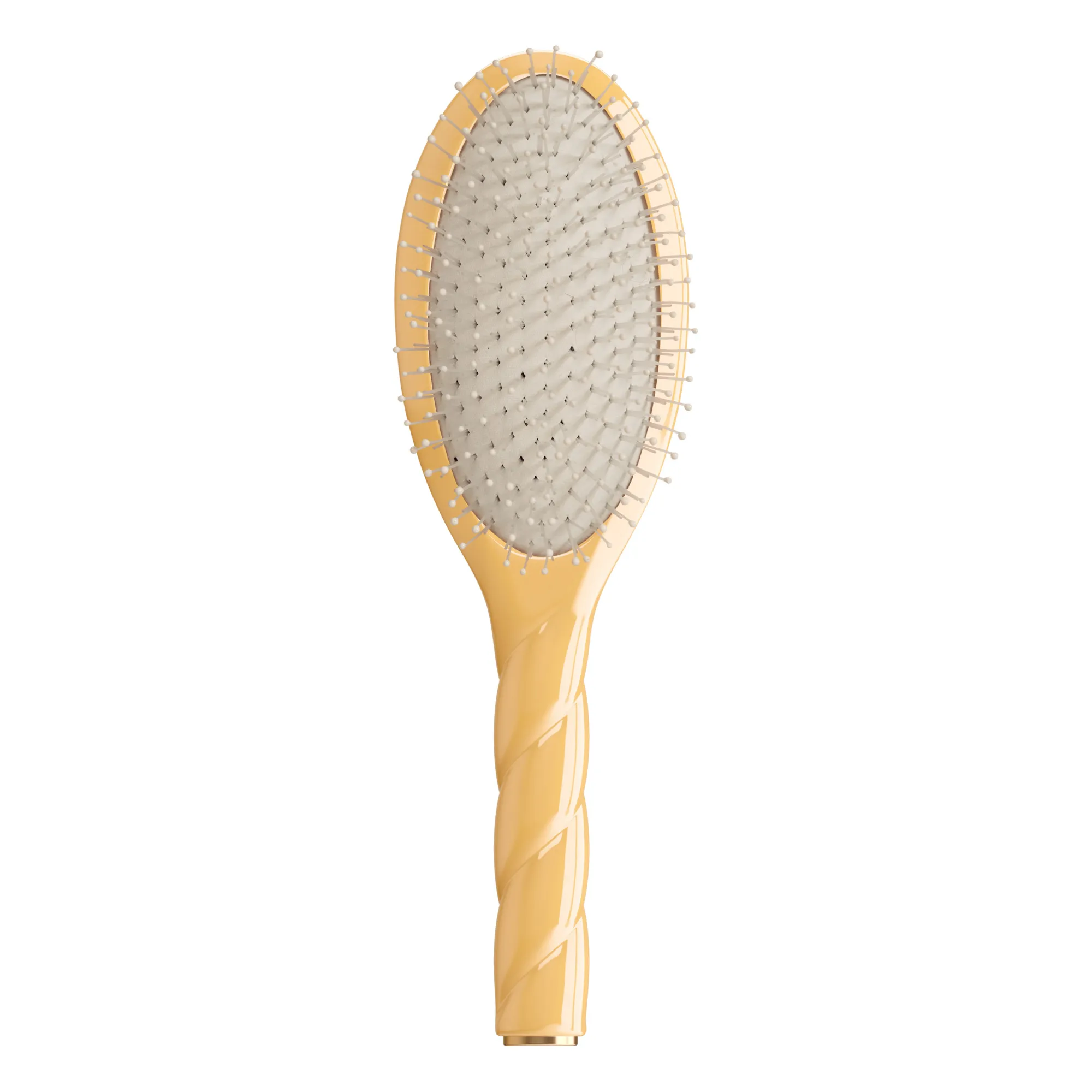 Brosse à cheveux La Miracle N°04 - Démêlante et massante | Jaune- Image produit n°0