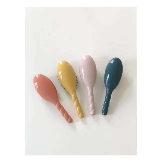 Brosse à cheveux La Miracle N°04 - Démêlante et massante | Jaune