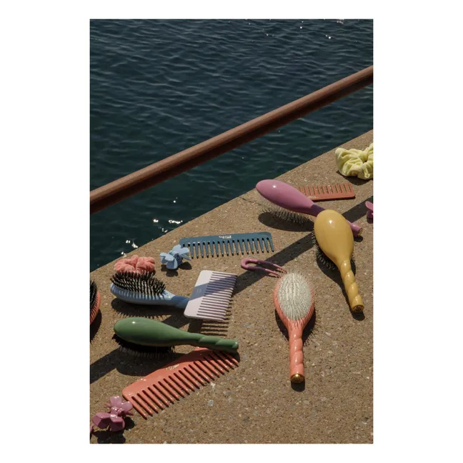 Haarbürste La Petite Brosse L'Indispensable N°02 - Pflege & Entwirren | Mandelgrün