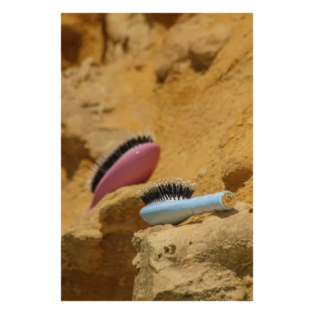 N°03 The Essential Soft Hairbrush - Sensitive Scalp | Light blue
