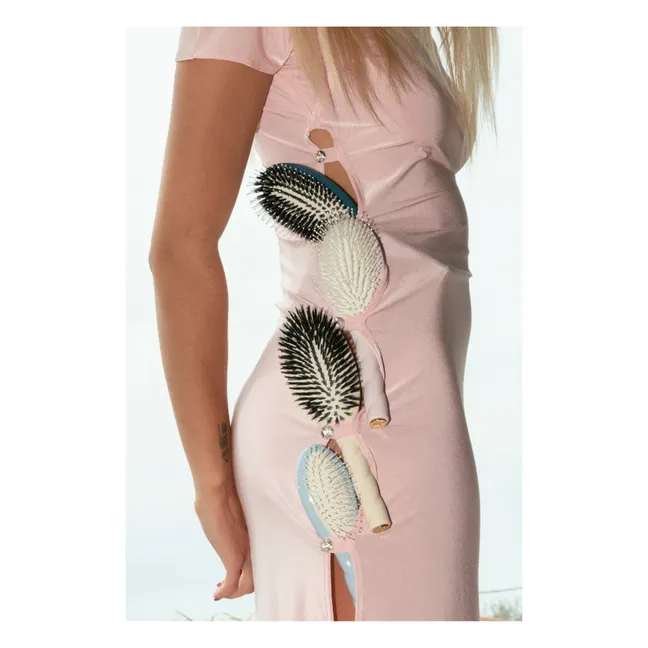 N°4 The Miracle Small Brush - Detangling & Massaging | Light blue