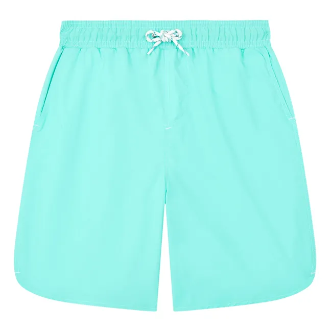 Short De Bain Mi-Long | Vert d'eau