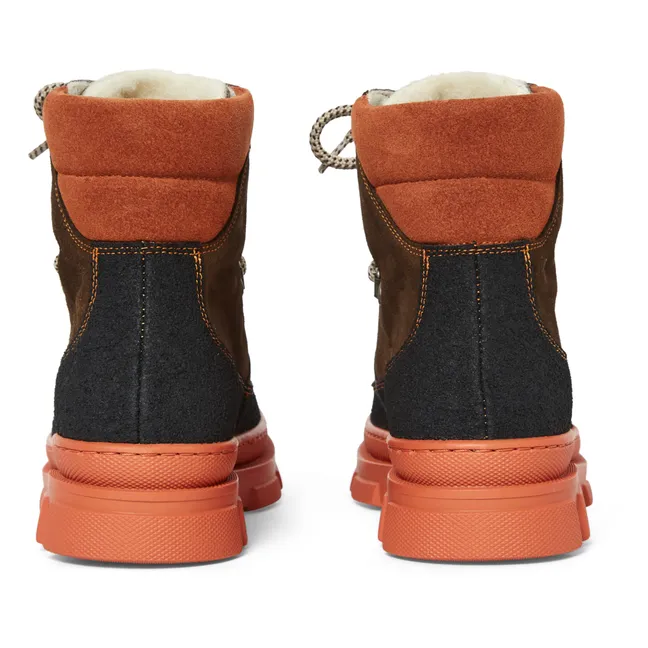 Zip Fur-Lined Chelsea Boots | Khaki