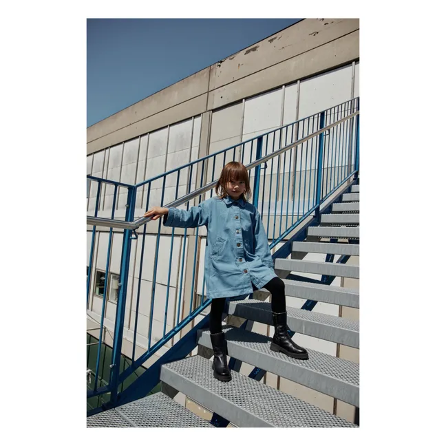 Zip Up High-Top Boots | Black