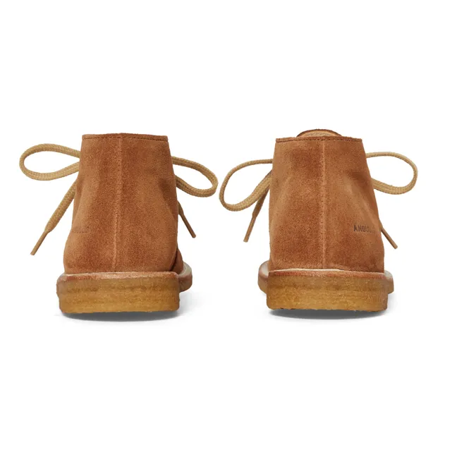 Lace-up Boots | Cognac