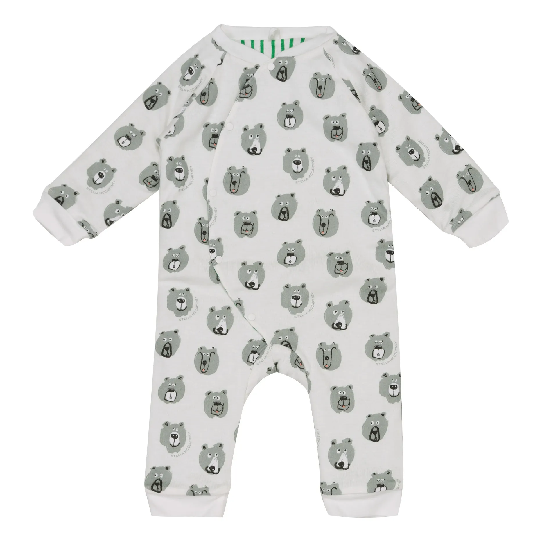 Stella Mccartney Kids Light Grey Bear Suit
