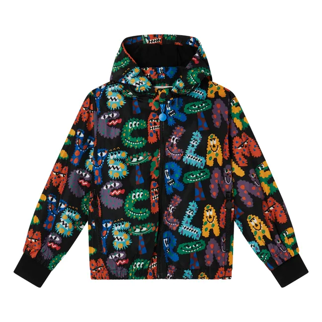 Giacca in nylon Monsters | Nero
