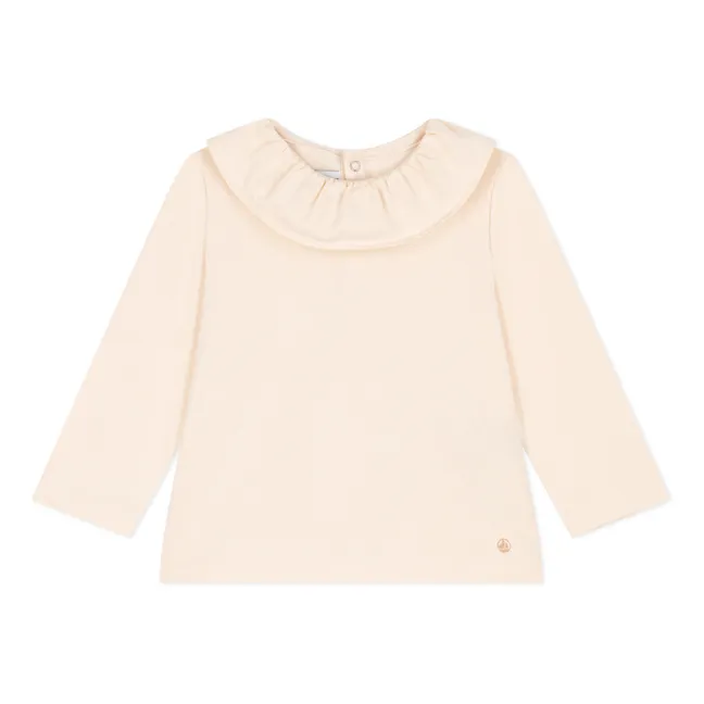 Blouse in jersey | Ecru