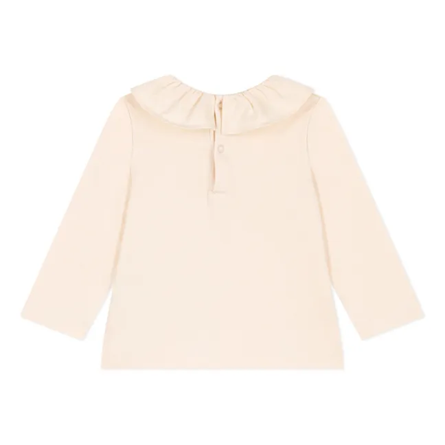 Blouse in jersey | Ecru