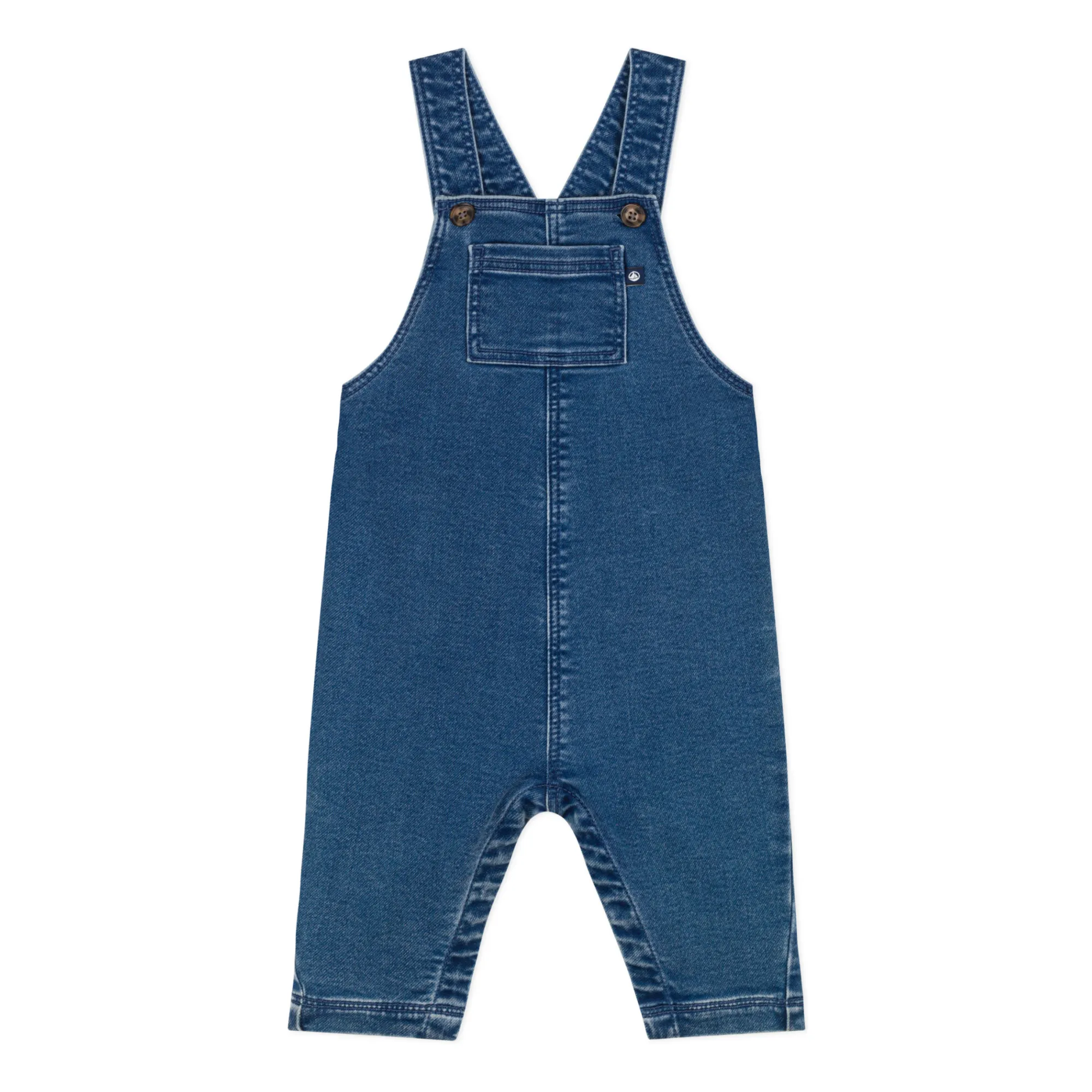 Petit Bateau Blue Denim Overalls