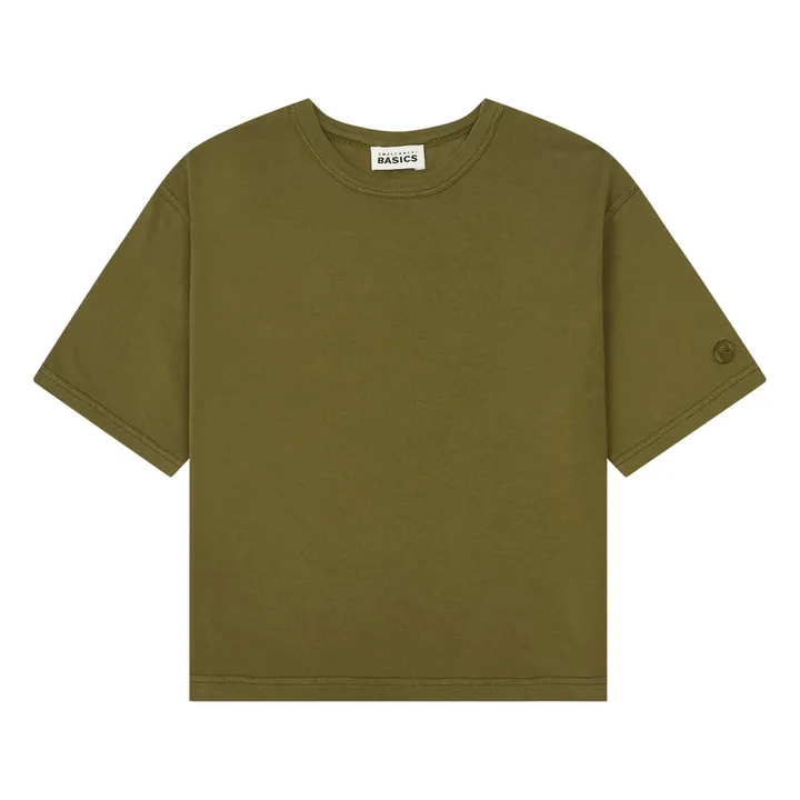 Camiseta oversize de algodón orgánico para niño | Bronce- Imagen del producto n°0