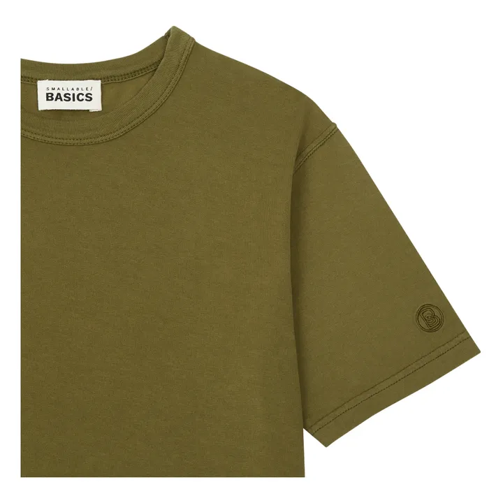 Camiseta oversize de algodón orgánico para niño | Bronce- Imagen del producto n°1
