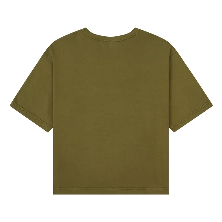 Camiseta oversize de algodón orgánico para niño | Bronce- Imagen del producto n°2