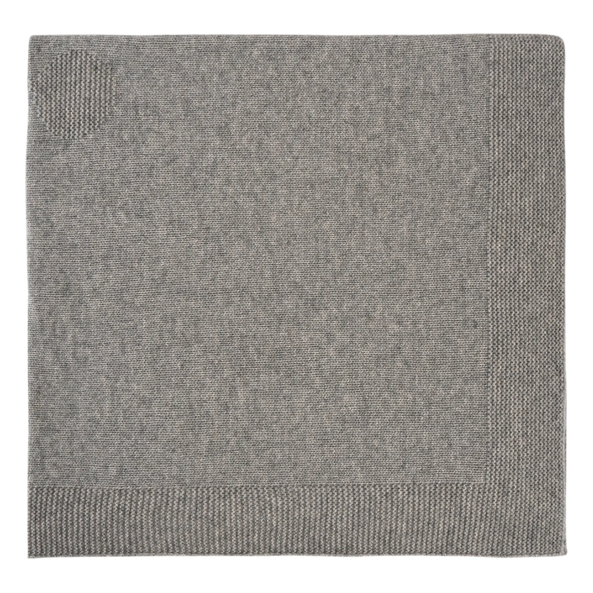 Bonpoint Heather Grey Cashmere Blanket