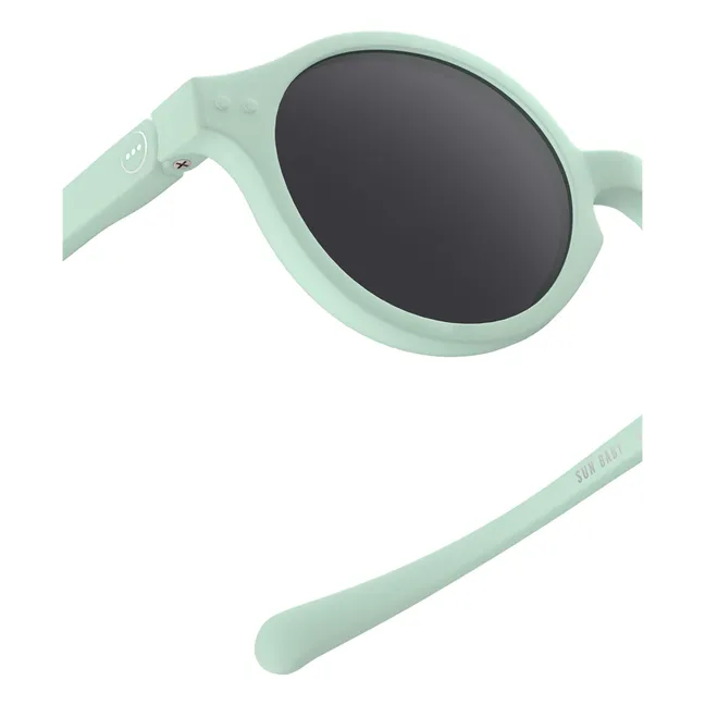 Lunettes de Soleil #C Baby | Vert d'eau
