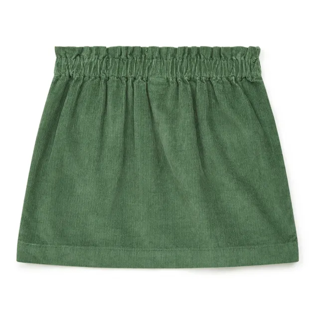 Douchka Corduroy Skirt | Green