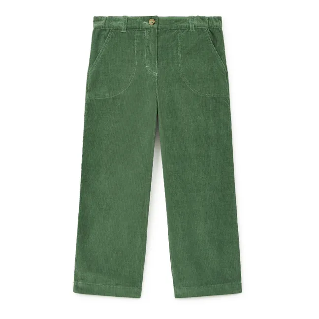 Pantalones de pana Hakiko | Verde
