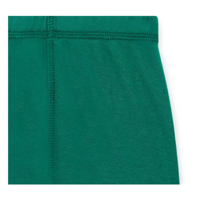 Leggings aus Bio-Baumwolle Tino | Grün