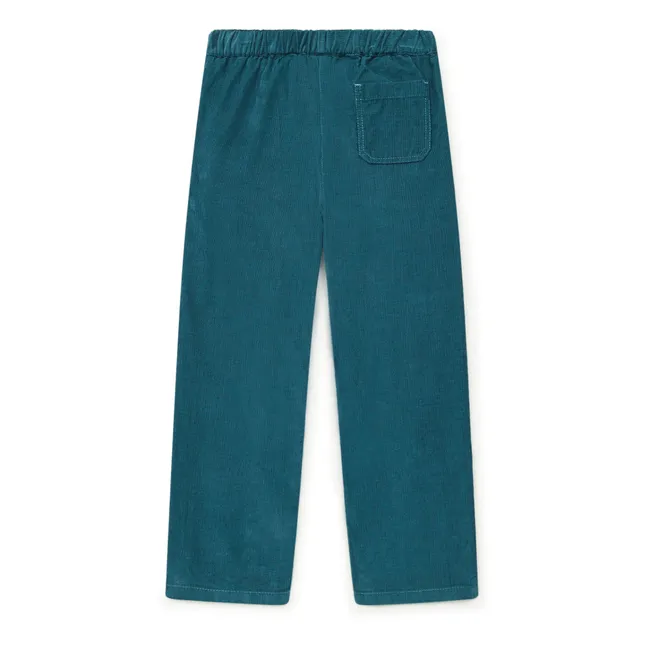 Pantalón de terciopelo ecológico Batcha | Azul