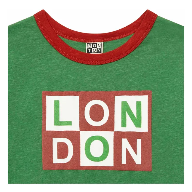 T-Shirt aus Bio-Baumwolle London | Grün